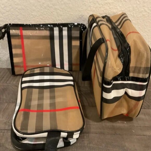 Travel Cosmetic Storage Bags 3 Piece Set - Picture 2 of 3